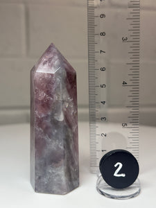 Blue Rose Quartz Obelisk Tower from Brazil • High Grade