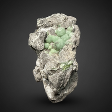 Load image into Gallery viewer, High-Grade Green Wavellite Collectors Specimen - Radiating Botryoidal Crystal Formation - Arkansas, USA
