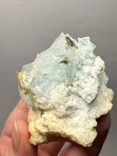 Load image into Gallery viewer, Premium Aquamarine with Mica on Matrix  Collector Mineral Specimen – Nagar Valley, Pakistan
