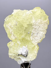 Load image into Gallery viewer, Vibrant Yellow Brucite Thumbnail Mineral Specimen | Collector Crystal from Killa Saifullah District in Balochistan Province, Pakistan
