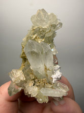 Load image into Gallery viewer, Chlorite-Included Quartz Cluster (Green Phantom Quartz) – Pakistan Mineral Specimen
