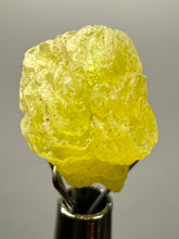 Load image into Gallery viewer, Vibrant Yellow Brucite Thumbnail Mineral Specimen | Collector Crystal from Killa Saifullah District in Balochistan Province, Pakistan
