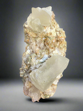 Load image into Gallery viewer, Yellow Diamond Calcite + Pearl Heulandite • Maharashtra, India
