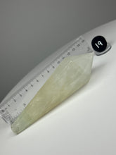 Load image into Gallery viewer, Dendrite Manganese and Iron Included Rainbow Fluorite Wand
