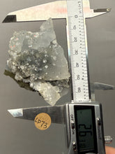 Load image into Gallery viewer, Druzy Chalcedony Stalactites with Druzy Clear Apophyllite | Maharashtra, India
