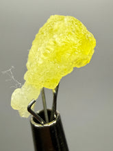 Load image into Gallery viewer, Vibrant Yellow Brucite Thumbnail Mineral Specimen | Collector Crystal from Killa Saifullah District in Balochistan Province, Pakistan
