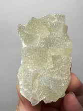 Load image into Gallery viewer, Rare Druzy Golden “Diamond” Calcite on Zeolite Matrix — Maharashtra, India | Collector Cabinet Specimen
