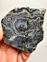 Load image into Gallery viewer, Mystical Turkish Stick &amp; Eye Agate with Intriguing Inclusions – Great Banding and Eyes
