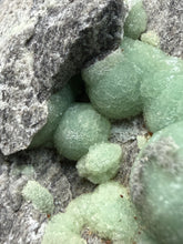 Load image into Gallery viewer, High-Grade Green Wavellite Collectors Specimen - Radiating Botryoidal Crystal Formation - Arkansas, USA
