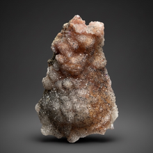 Load image into Gallery viewer, Natural Botryoidal Goethite on Druzy Amethyst Cluster | Collector Mineral Specimen | Morocco
