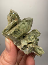 Load image into Gallery viewer, Chlorite-Included Quartz Cluster (Green Phantom Quartz) | Pakistan Mineral Specimen
