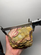 Load image into Gallery viewer, Rhodochrosite Free Form Collector Mineral Display Specimen — Argentina
