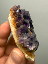 Load image into Gallery viewer, Premium Hematite-Phantom Deep Magenta Ametrine Cluster | Deccan Traps, India | Collector Mineral Specimen
