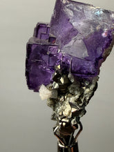 Load image into Gallery viewer, Cubic Fluorite Crystal Thumbnail Specimen | Chashan Mine, Chenzhou, Hunan, China | Collector Mineral Display
