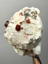 Load image into Gallery viewer, High-Grade Naturally Faceted Red Spessartine Garnet on Matrix — Skardu, Pakistan
