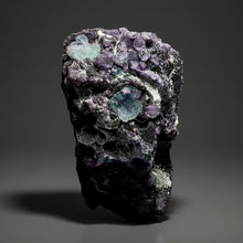 Load image into Gallery viewer, High-Grade Rare Purple-Green-Blue Cubic Fluorite | Cabinet Mineral Collector Specimen | Zhejiang Province, China
