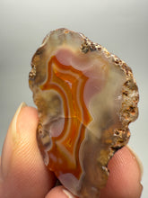 Load image into Gallery viewer, Polished Malawi Agate Half – High-Grade African Banded Agate Display Specimen
