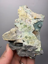 Load image into Gallery viewer, High-Grade Blue Green Wavellite Collectors Specimen - Radiating Botryoidal Crystal Formation - Arkansas, USA
