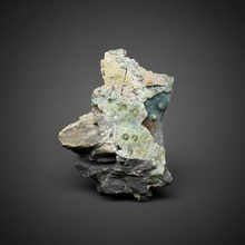 Load image into Gallery viewer, High-Grade Blue Green Wavellite Collectors Specimen - Radiating Botryoidal Crystal Formation - Arkansas, USA
