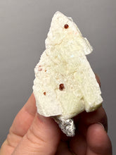 Load image into Gallery viewer, High-Grade Naturally Faceted Red Spessartine Garnet on Matrix — Skardu, Pakistan
