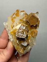 Load image into Gallery viewer, Golden Iron-Stained Himalayan Quartz Cluster | Pakistan | Collector Display Specimen
