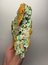 Load image into Gallery viewer, 8” Druzy Mint Green Smithsonite Cluster — Indonesia | Collector Mineral Specimen
