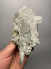 Load image into Gallery viewer, Chlorite-Included Quartz Cluster (Green Phantom Quartz) | Double Sided | Pakistan Mineral Specimen
