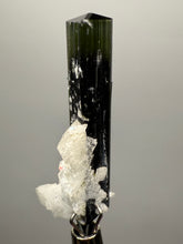 Load image into Gallery viewer, Green Cap Stak Nala Tourmaline with Cleavelandite – Haramosh Mountains, Pakistan | Thumbnail Specimen
