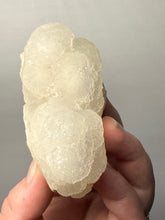 Load image into Gallery viewer, High-Grade “Dream Cloud” Druzy Chalcedony Stalactite — Maharashtra, India (Collector Display Specimen)
