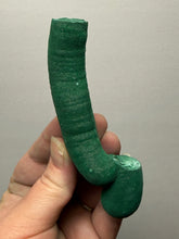 Load image into Gallery viewer, 4.5” High-Grade Malachite Stalactite “Cave” Formation | DR Congo | Mineral Collector Specimen
