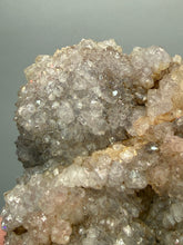 Load image into Gallery viewer, Natural Botryoidal Goethite on Druzy Amethyst Cluster | Collector Mineral Specimen | Morocco
