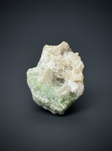 Load image into Gallery viewer, Mint Green Tourmaline on Matrix– Pegmatite Mineral Specimen from Pakistan
