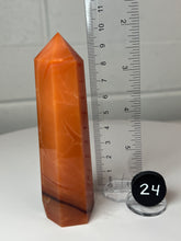 Load image into Gallery viewer, Carnelian (Red and Orange) Obelisk Tower
