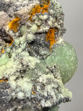 Load image into Gallery viewer, High-Grade Green Wavellite Collectors Specimen - Radiating Botryoidal Crystal Formation - Arkansas, USA
