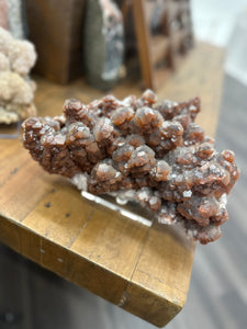 Red Daye Tower Calcite Cluster • Hubei Daye, China