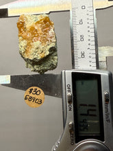 Load image into Gallery viewer, Hessonite Garnet Cluster on Matrix – Natural Collector Specimen from Pakistan | High-Grade Orange-Red Garnet Crystals
