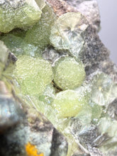 Load image into Gallery viewer, High-Grade Green Wavellite Collectors Specimen - Radiating Botryoidal Crystal Formation - Arkansas, USA
