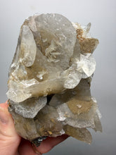 Load image into Gallery viewer, Silvery Bladed “Rose” Calcite Cluster – Yaogangxian Mine, Hunan, China
