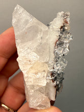 Load image into Gallery viewer, High-Luster Apophyllite with Red Heulandite &amp; Pink Stilbite on Druzy Chalcedony
