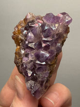 Load image into Gallery viewer, Premium Hematite-Phantom Deep Magenta Ametrine Cluster | Deccan Traps, India | Collector Mineral Specimen
