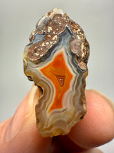 Load image into Gallery viewer, Polished Malawi Agate Half – High-Grade African Banded Agate Display Specimen
