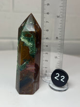 Load image into Gallery viewer, Candy Forest Jasper Obelisk Tower
