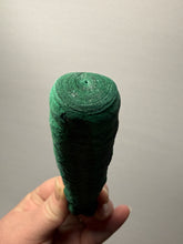 Load image into Gallery viewer, 5.9” High-Grade Malachite Stalactite Botryoidal “Cave” Formation | DR Congo | Mineral Collector Specimen
