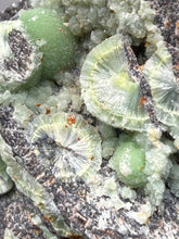 Load image into Gallery viewer, High-Grade Green Wavellite Collectors Specimen - Radiating Botryoidal Crystal Formation - Arkansas, USA
