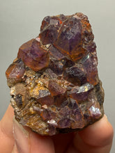 Load image into Gallery viewer, Premium Hematite-Phantom Deep Magenta Ametrine Cluster | Deccan Traps, India | Collector Mineral Specimen

