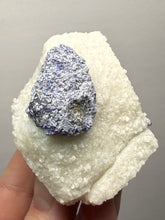 Load image into Gallery viewer, Afghan Lazurite Specimen | Deep Blue Lapis-Grade Crystal on Matrix | Collector Display Mineral
