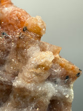 Load image into Gallery viewer, “Goblin Chalcedony” Pink &amp; Orange Druzy Botryoidal Stalactites— Tichka Massif, High Atlas, Morocco
