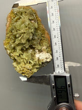 Load image into Gallery viewer, High-Grade Green Heulandite on Peach Stilbite Crystal Cluster | Deccan Traps, Maharashtra, India | Collector Mineral Specimen
