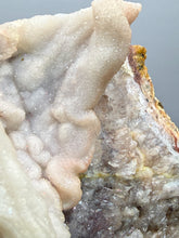 Load image into Gallery viewer, “Goblin Chalcedony” Pink &amp; Orange Druzy Botryoidal Stalactites— Tichka Massif, High Atlas, Morocco
