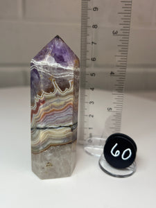 Amethyst and Agate Obelisk Tower